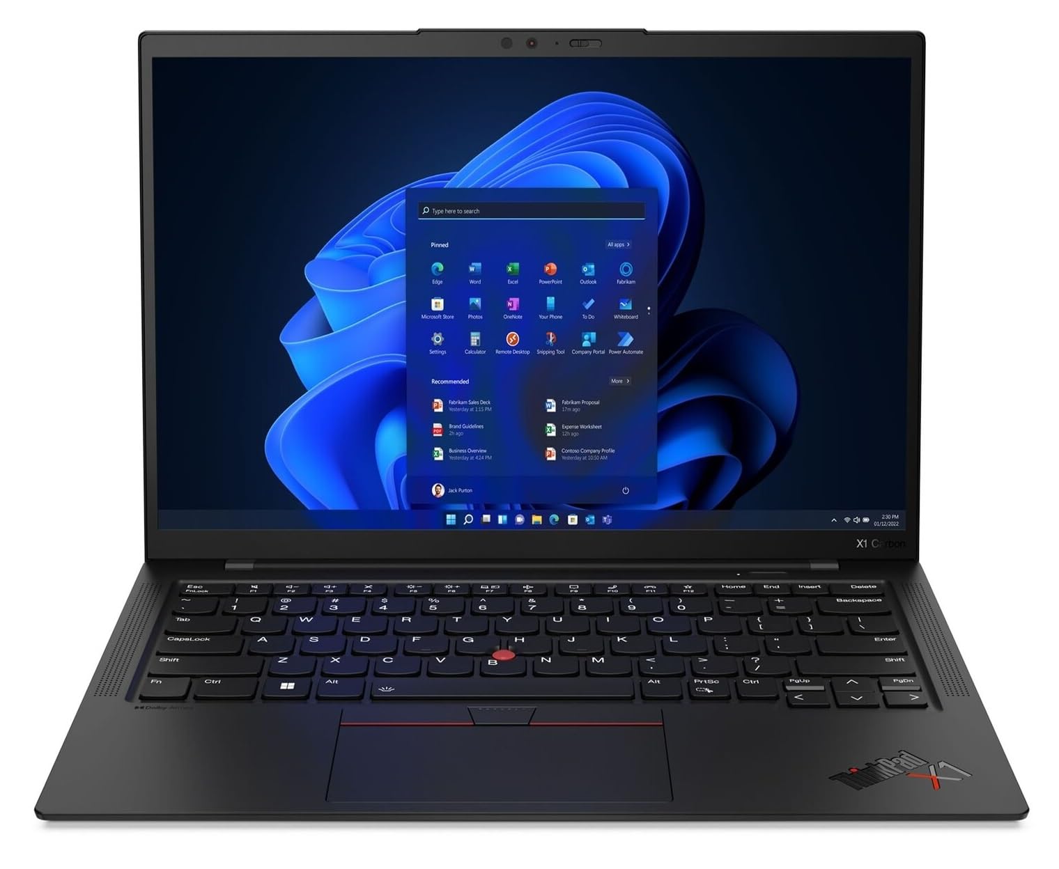 Lenovo ThinkPad X1 Carbon | Intel i7-8th gen | 14" HD | Win 11 Pro | Refurbished